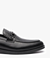 Mocassins Belgrano en Cuir Noir– CL57 - Celeno - Afrique