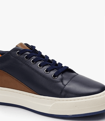 BASKET BOLT en Cuir, Bleu - CL6069 - Celeno - Afrique