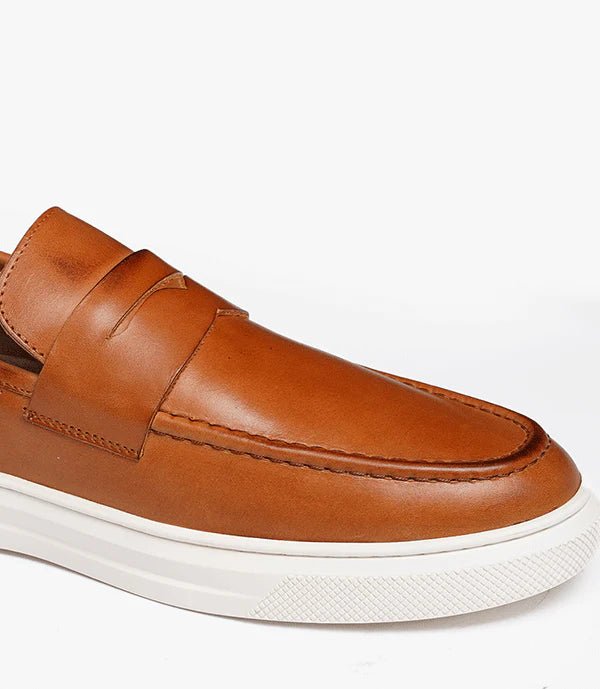 MOCASSIN ADDLER en Cuir, Tabac – CL6044 - Celeno - Afrique