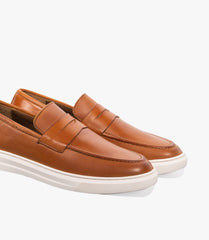 MOCASSIN ADDLER en Cuir, Tabac – CL6044 - Celeno - IVOIRE