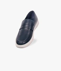 MOCASSIN ADDLER en Cuir, Bleu Nuit– CL6044 - Celeno - IVOIRE