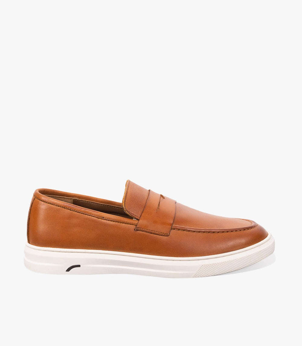 MOCASSIN ADDLER en Cuir, Tabac – CL6044 - Celeno - IVOIRE