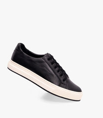 BASKET ROGUE En Cuir, Noir– CL6073