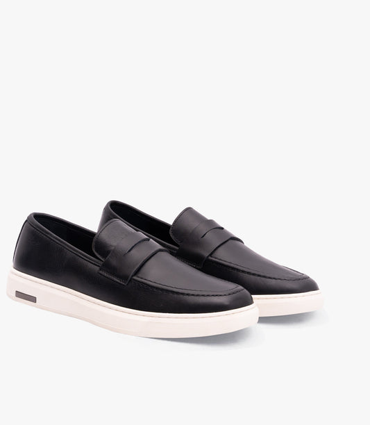 MOCASSIN ADDLER en Cuir, Noir – CL6044