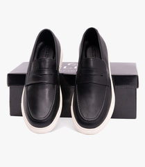 MOCASSIN ADDLER en Cuir, Noir – CL6044