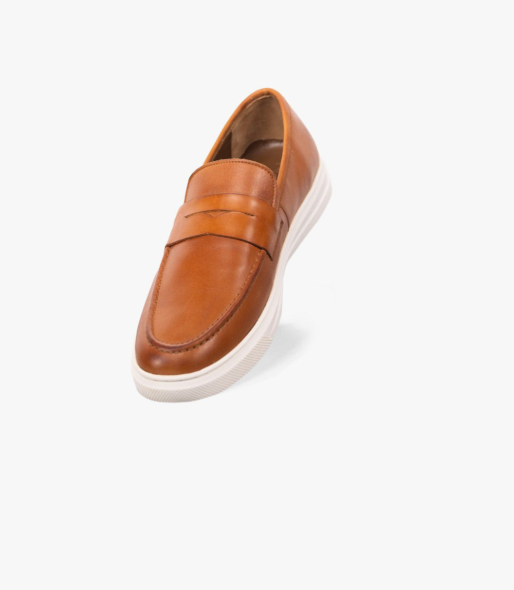 MOCASSIN ADDLER en Cuir, Tabac – CL6044 - Celeno - IVOIRE