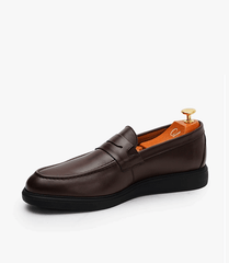 MOCASSIN LEO en Cuir, Marron – CL438 - Celeno - Afrique