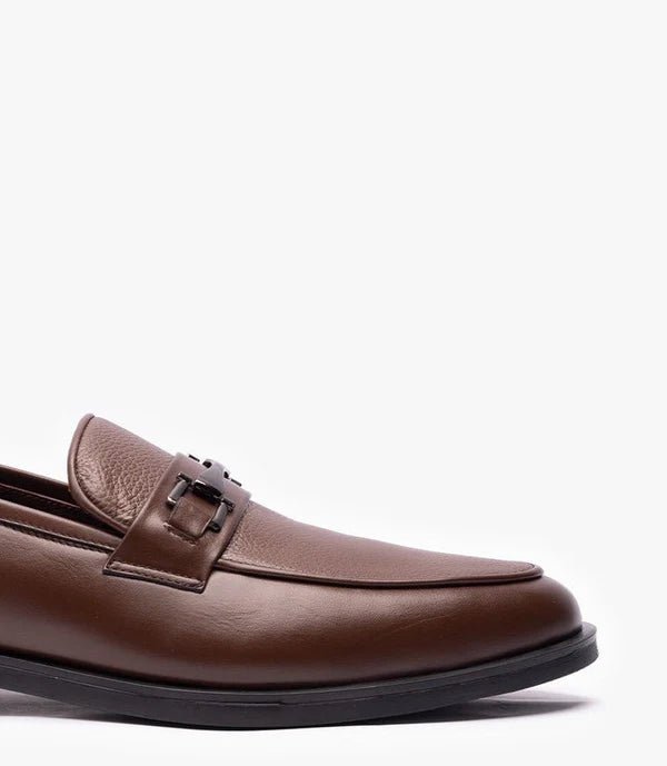 Mocassins Belgrano en Cuir Marron – CL57 - Celeno - Afrique