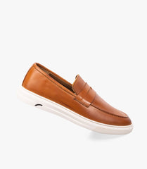 MOCASSIN ADDLER en Cuir, Tabac – CL6044 - Celeno - IVOIRE